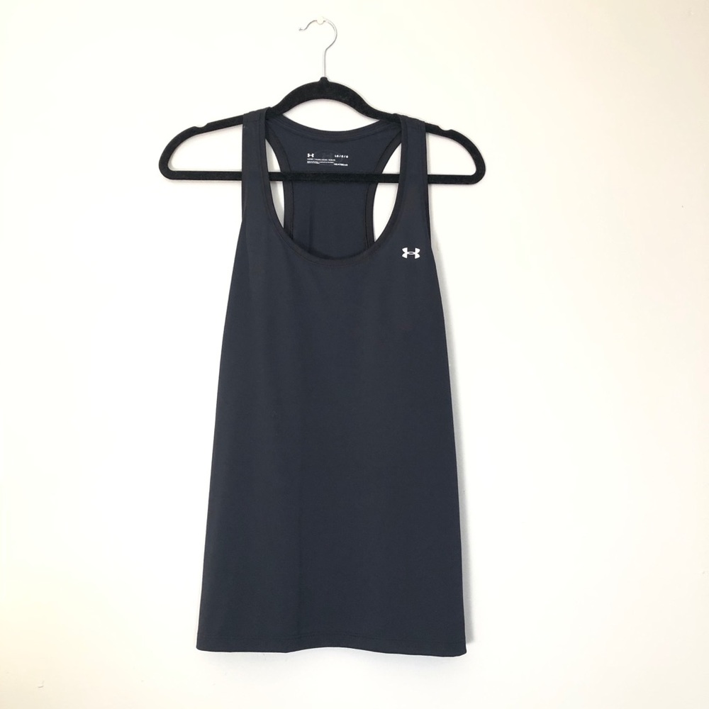 UNDER ARMOUR Black Razorback Top | Large